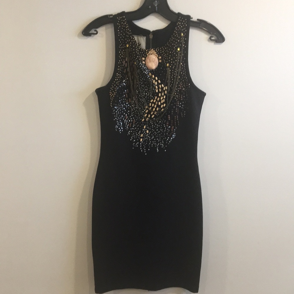 OneTeaspoon BLACK Embroidered Dress Size Small